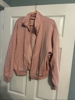PINK Victoria's Secret Dusty Pink Bomber Jacket